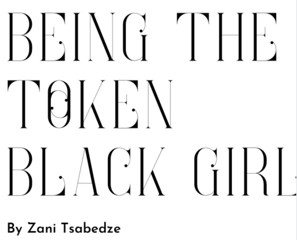 Being The Token Black Girl